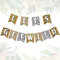 Let's Get Wild Banner Gepard Druck Banner Leopard Hang Girlande für Dschungel Safari Tier Geburtstag Jungle Party Dekorationen
