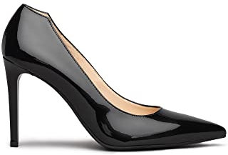 Nero Giardini E211041DE Décolleté Donna in Vernice - Nero 39 EU