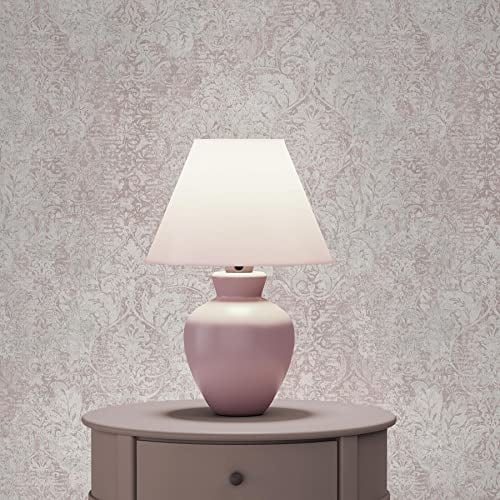 TADESSI Tapete Barock Alessia M1-No.3351 | Vliestapete | Rosa | Weiß | Klassik | Barocktapete | Ornament