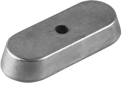 Tecnoseal Anodi - Kompatibel mit Yamaha-Platte aus Aluminium - Anode aus Aluminium für Boot Segelboot Motor
