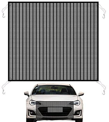 Facynde Maschengitter,Auto Kühlerabdeckung Mesh - Automotive Grille Insert Bumper Net, Nicht leicht zu brechendes, multifunktionale Formgitter