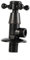 Cabilock Wasserabsperrventil Eckventil Waschbecken Schwarz Waschbecken Absperrventil Absperrhahn 1/2 Zoll Retro Drehwinkel-absperrventil Toilettenwinkelventil Toilettenventil Rechter