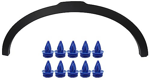 Passaruota Anteriore Sinistro, Nero LR036053 LR027248 Parafango Anteriore Modanatura Protezione Passaruota Sostituzione per Evoque L538 2012-2018