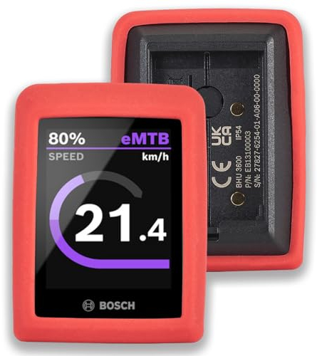 Besudo Silikon-Schutzhülle geeignet für Bosch Kiox 300 Display(BHU3600) - Schutzrahmen Displayschutz für Bosch Kiox 300 Display als Schutz vor Absturz in 3 Farben-36-K-GJ-B