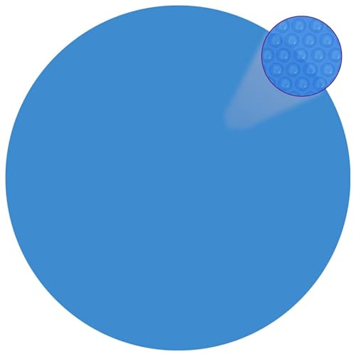 Rantry Runde Pool-Abdeckung PE Blau 549 cm Schwimmbäder und Badebereiche Model90674