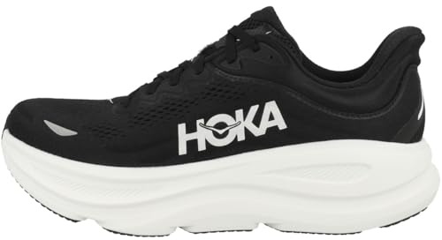 Hoka Men's Bondi 9 Black/White 9.5 Medium