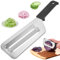 Jorzer Cabbage Shredder Stainless Steel Blade Cabbage Slicer Shredder Skidproof Cabbage Slicer Double-Layer Cabbage Shredded Vegetable Peeler Black