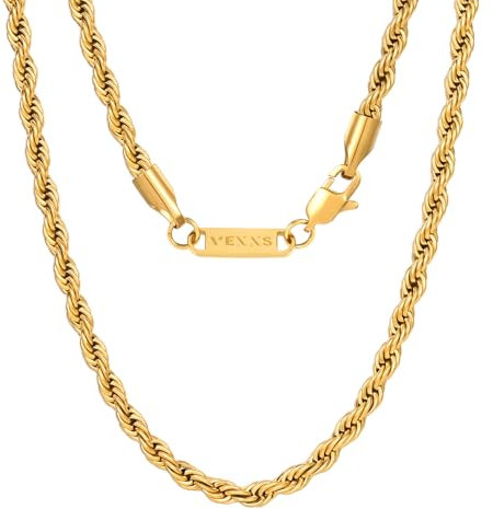 VEXXS Rope Chain 4mm 03