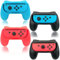 Controller Grip, 4 Stück Handgriff Controller für Joy Con Switch Griffhalter Switch Controller Griffhalter Kompatibel mit Switch Controller Schutzhülle Zubehör Controller Switch Zubehör für Switch