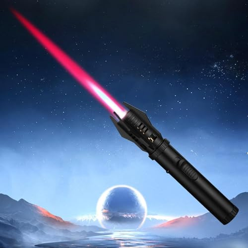 PIPITA - Torche de cuisine Butano, torche à gaz rechargeable, coupe-vent, haute température, pour cuisine domestique, lampe de poche, flamme réglable et rechargeable, idéal pour barbecue en plein air