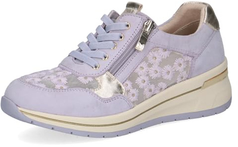 CAPRICE Sneaker Materialmix Leder/Textil H-Weite