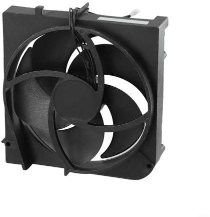 FUBESK Ventilador de refrigeración para Xbox Series S, 5 aspas de repuesto de ventilador de refrigeración interno, negro