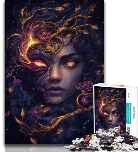 Gaia, der Titan, Puzzle für Erwachsene, 1000 Puzzles, Familienspiel, Stressabbau, schwierige Herausforderung, Wichtelgeschenke, 38x26cm