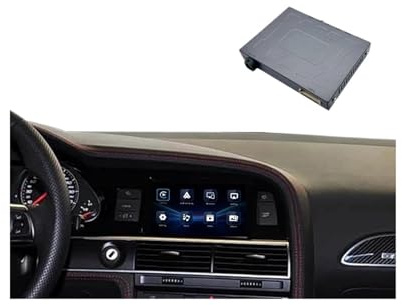 Drahtloser CarPlay-Decoder, kompatibel für Audi-Autos mit MMI 2G 2003–2009, Android Auto Mirroring, AirPlay, Nachrüstung von Car Play