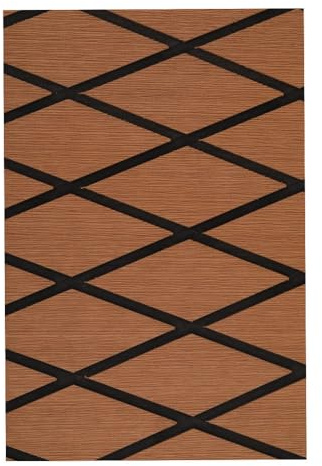 mophrati EVA Bateau Teck Feuille de Anti-dérapant RV Voiture Bateau de croisière Pont Isolation phonique Mousse Marine Tapis Sol Yacht Accessoires