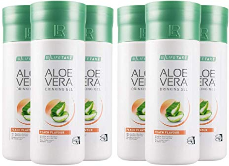 LR, 6er-Set Aloe Vera Drinking Gel Peach