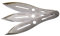 Smith & Wesson Herren Messer Wurfmesser-Set BULLSEYE - ab 18 Jahre, silber, 25, 3cm, 106626