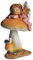 Top Collection Enchanted Story Feengarten, kleine Fee auf Pilz, für den Außenbereich