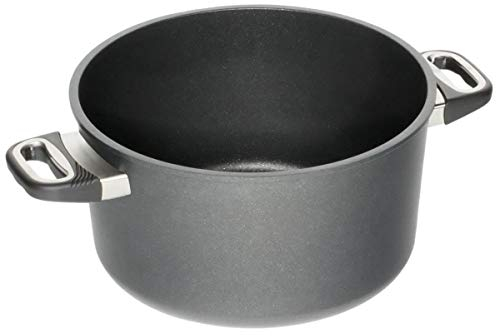 AMT Gastroguss Kochtopf 28 cm Ø, 15 cm hoch, nicht induktionsgeeignet, Lotan® Antihaft-Veredelung, Gusspfanne (Aluguss), AMZN-928
