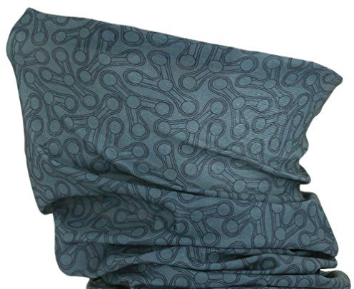 Oblique-Unique Damen/Herren Mikrofaser Multifunktionstuch K-150 (Abstract-Tower)