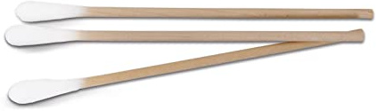 MaiMed, Wattestäbchen, unsteril, Kopf 4mm, 23 cm lang, Holzstiel, Art.Nr. 71011, 100 Stück