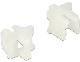 Delock 64018 Staubschutz für RJ11 Stecker 10 Stück Transparent