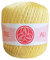 Gomitoli di cotone tre ali, titolo 8, (100g) (Giallo 176)