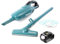 Makita DCL 182 M1 18 V Batería de ion de litio de aspiradora verde + 1 x bl 1840 18 V 4,0 Ah Batería – sin cargador