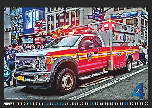 Kalender 2020 New York City Fire Dept. (8.Jahrgang) limitiert auf 100 Stück -
