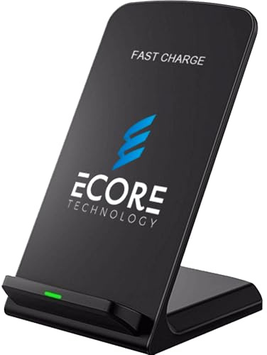 Wireless Charger for Samsung, iPhone & Google Pixel, Ecore 10W Qi-Certified & Case Friendly Wireless Phone Charger Stand for iPhone 14 13 12 11 XS XR X 8 SE AirPods & Galaxy S23 S22 S21 S20 S10