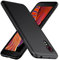 TesRank Samsung Galaxy Xcover 5 Hülle, Matte Oberfläche Soft Hüllen [Ultra Dünn] [Kratzfest] TPU Schutzhülle Case Weiche Handyhülle für Samsung Galaxy Xcover 5-Schwarz