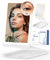 Jack & Rose Reisespiegel mit Licht, Reise-Make-up-Spiegel mit Vergrößerung, verstellbare Höhe und Winkel, tragbarer Klappspiegel