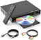 Lecteurs DVD pour TV avec HDMI, lit toutes les régions et formats, lecteur CD pour la maison, prend en charge la vidéo 1080p/CD/DVD/VCD/JPEG/USB, télécommande, câbles HDMI et RCA inclus