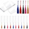 Blanko Lesezeichen Acryl 20 Stück DIY Acryl Lesezeichen Rohlinge mit Guaste Transparente Blanko Leere Craft Bookmark für DIY Geschenkanhänger