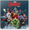 Grupo Erik Marvel Kalender 2024 Wandkalender 2024 - Marvel Avangers Kalender 2024 Familienplaner 30 x 30 cm Jahreskalender 12 Monate