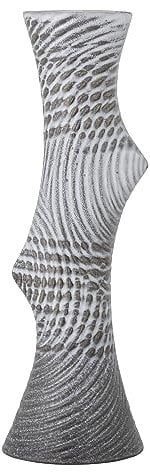 Bloomingville Raheem Vase, Grau, Steingut