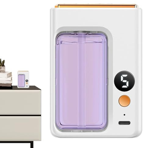 Automatischer Aromatherapie-Diffusor – -Duft Cool Mist Diffusor mit Digitalanzeige – 5 Modi Öl-Diffusor für natürlichen Raumduft Teksome