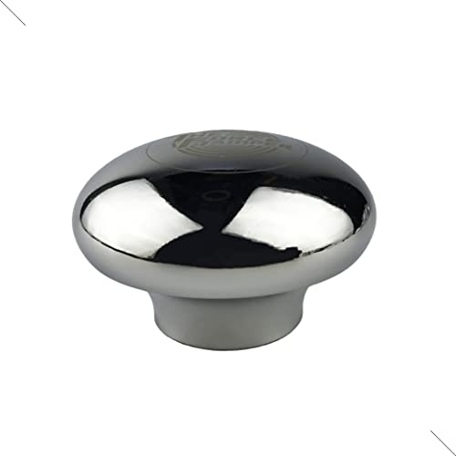 KuGuo The Force Tamper Optionaler Holz- oder Aluminiumgriff für Espresso-Manipulator (Aluminium, Silberner Spiegel)
