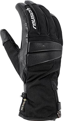 Reusch City Master Gore-Tex Damen-Lederhandschuh Lang – Wasserdicht – Schwarz