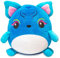 SquishPets - Kuscheltier Big Rycoonce, Plüschtier 30 cm zum Kuscheln und Spielen, blau
