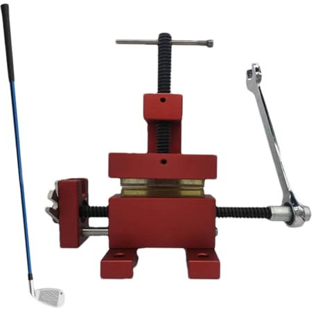 Golf Club Vise Clamp, Golf Club Shaft Clamp | Golf Club Vise Tool, Aluminium Quick Shaft Clamp Replacement Tool for Novices, Enthusiasts and