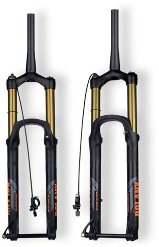 MTB Forcella Ammortizzata 27.5/29 Pollici Forcella Aria Viaggio 170mm 1-1/2 Tubo Conico Freno A Disco Perno Passante Boost 15x110mm Mountain Bike Forcella Anteriore