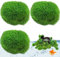 Boules de mousse pour réservoir de pêche 3pcs 1.2-1,6 Roches de mousse Boules de mousse artificielles accessoires décoratifs aquarium faux accessoires de réservoir de reptile mousse pour réservoir de