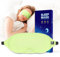 Mavogel Baumwoll-Schlafmaske - 100% handgefertigt, lichtundurchlässige Schlafmaske mit aktualisiertem, gebogenem Nasendesign, weiche Schlafmaske für Frauen und Männer, inkl. Reiseetui (Pea Green)