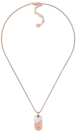 EMPORIO ARMANI Damenhalskette Edelstahl rosévergoldet, EGS3139221
