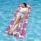 Wasser hängematte luftmatratze für Erwachsene: Wasser Luftmatratze Pool Bräunung Pool Outdoor Aufblasbares Schwimmender Bett mit Kopfkissen (Pink, 165x83x15cm)