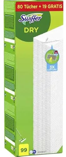 Swiffer Bodenwischer Boden Staubtücher Bodentücher Dry Nachfüllpack 3x33 Pack