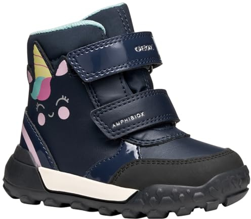 Geox BABY B TREKKYUP GIRL B ABX ANKLE BOOTS NAVY 23_EU