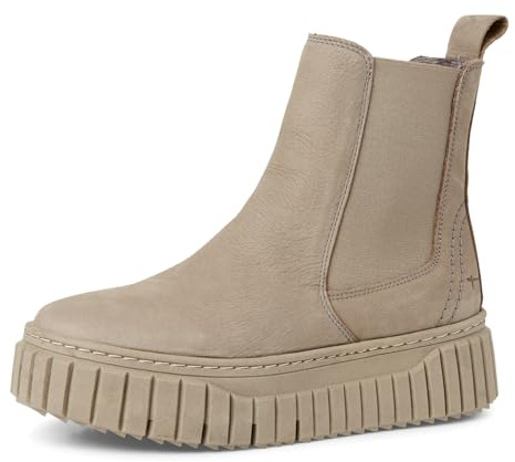 Tamaris Damen Chelsea 1-25445-45, Stivali Donna, Grigio, 40 EU