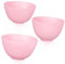 3Pcs Anti Drop DIY Facial Mask Mixing Bowls Set Odorless Durable Beauty Tool for Skincare Sizes